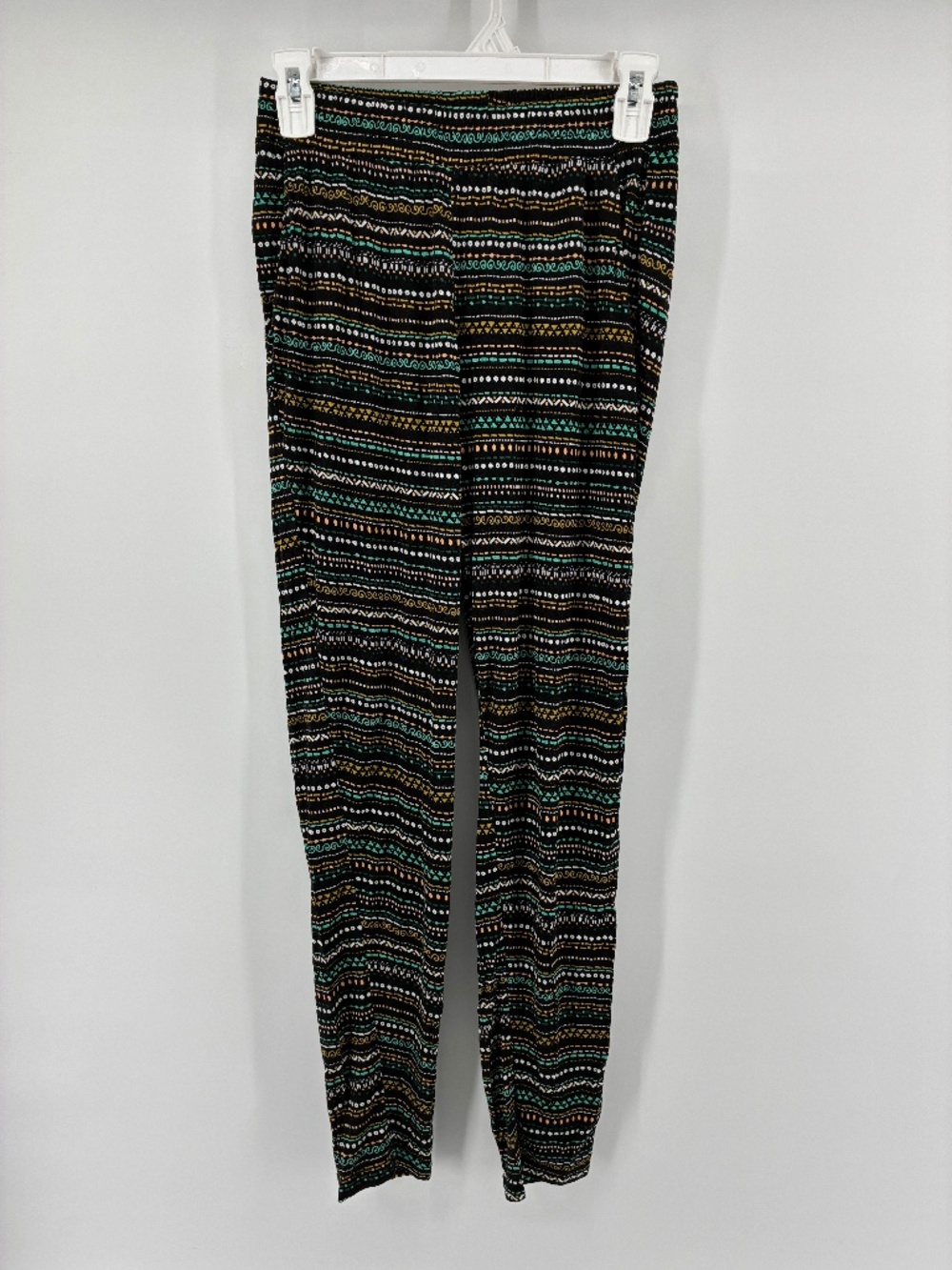 MASSIVE $10 SALE Women's Printed Stretch Pull-On Pants - Black Multi